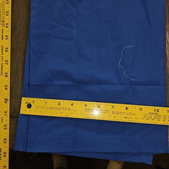 Beyond scrubs sz. Xlarge Tall blue mens scrub pants - Picture 3 of 12